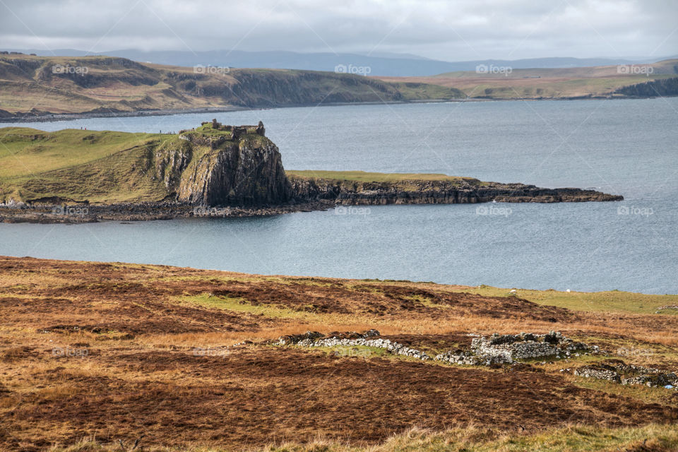 Ruins on the isle of Skye