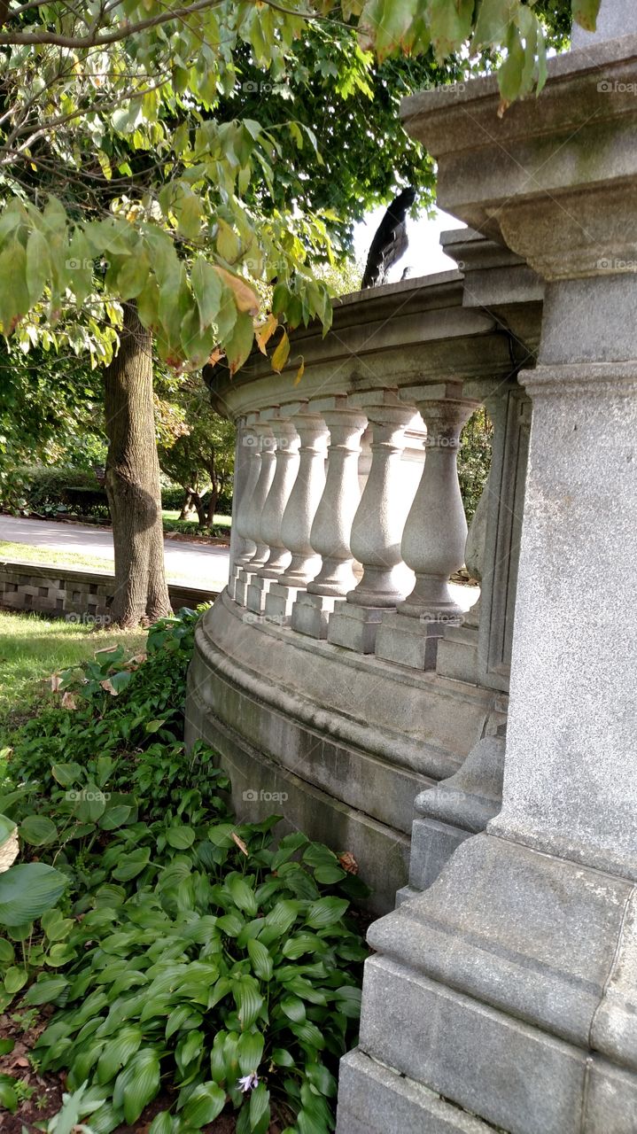 Architecture, No Person, Garden, Step, Stone