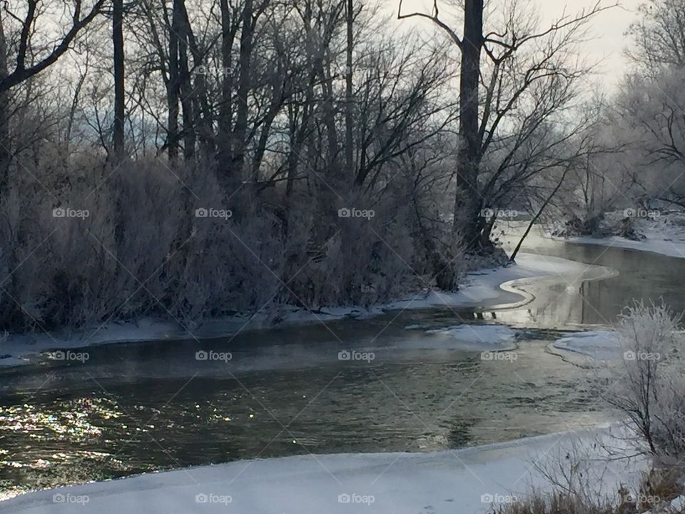 River Bend in Winter