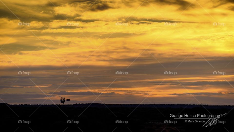 Sunset, No Person, Dawn, Sky, Nature