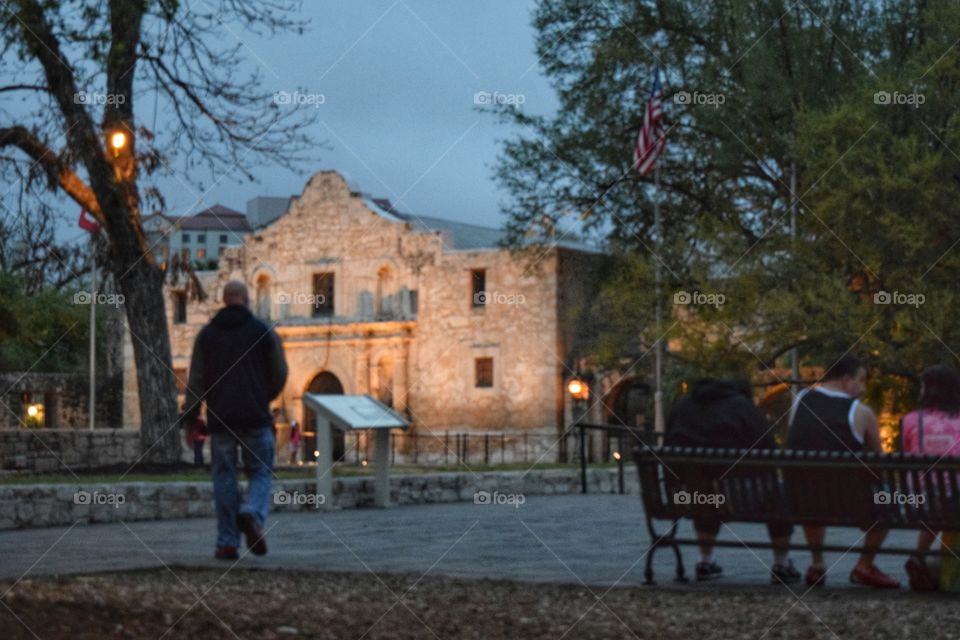 night at the alamo