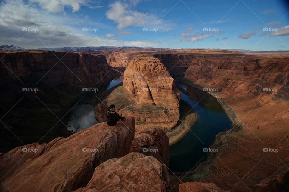 Horseshoe bend travel for vacation