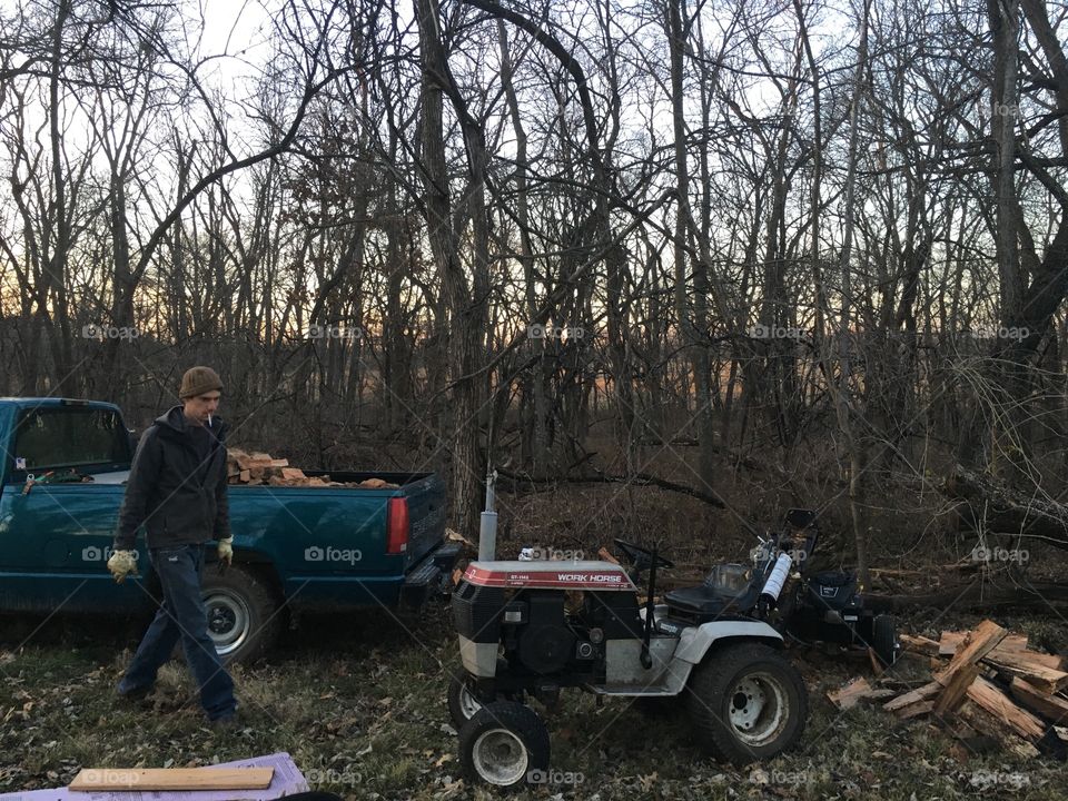 Making firewood