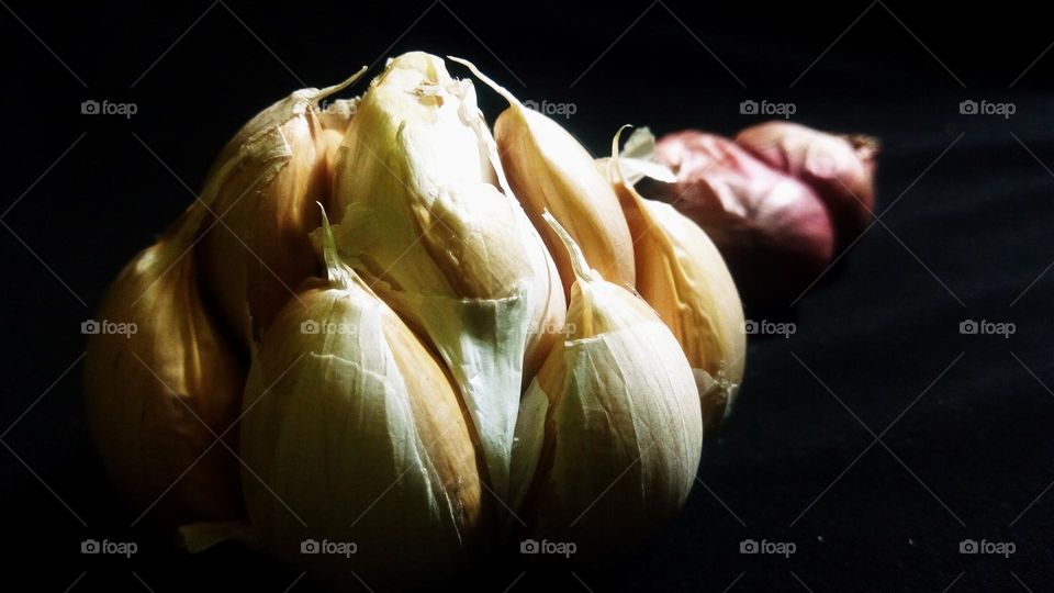 garlic texture
