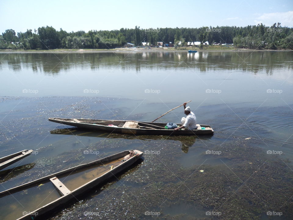 Water, Vehicle, Watercraft, Lake, No Person