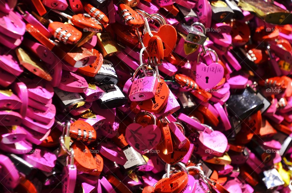 Love locks
