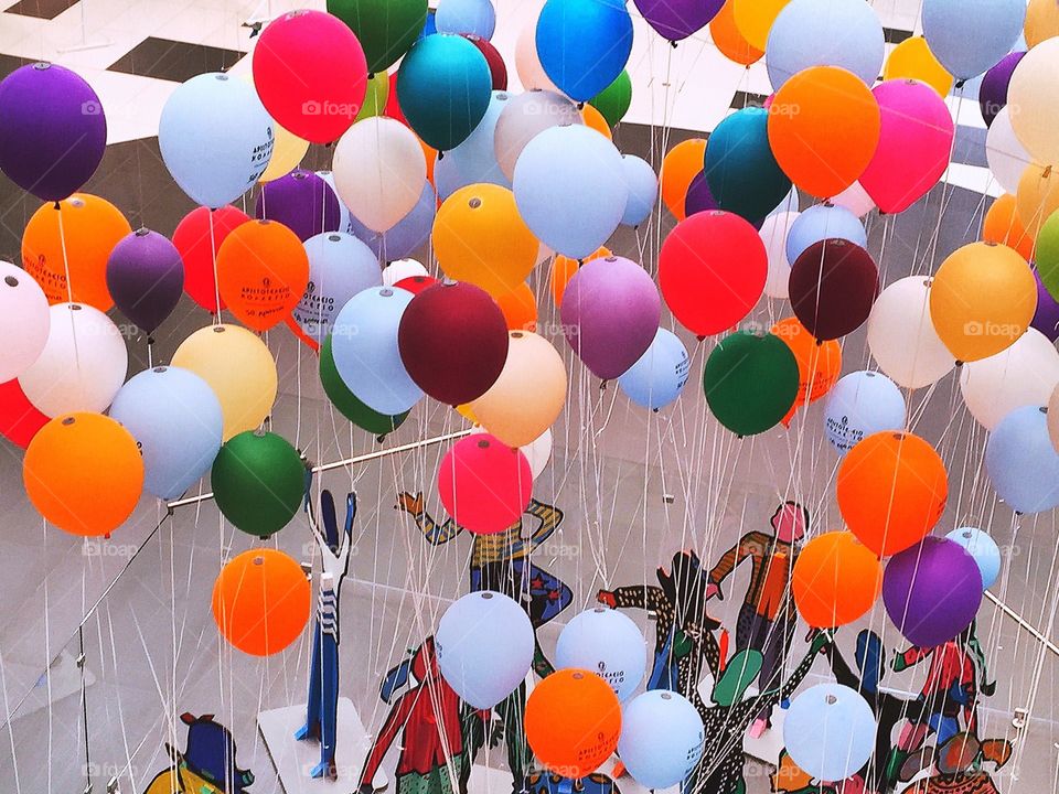 Colorful balloons 🎈 