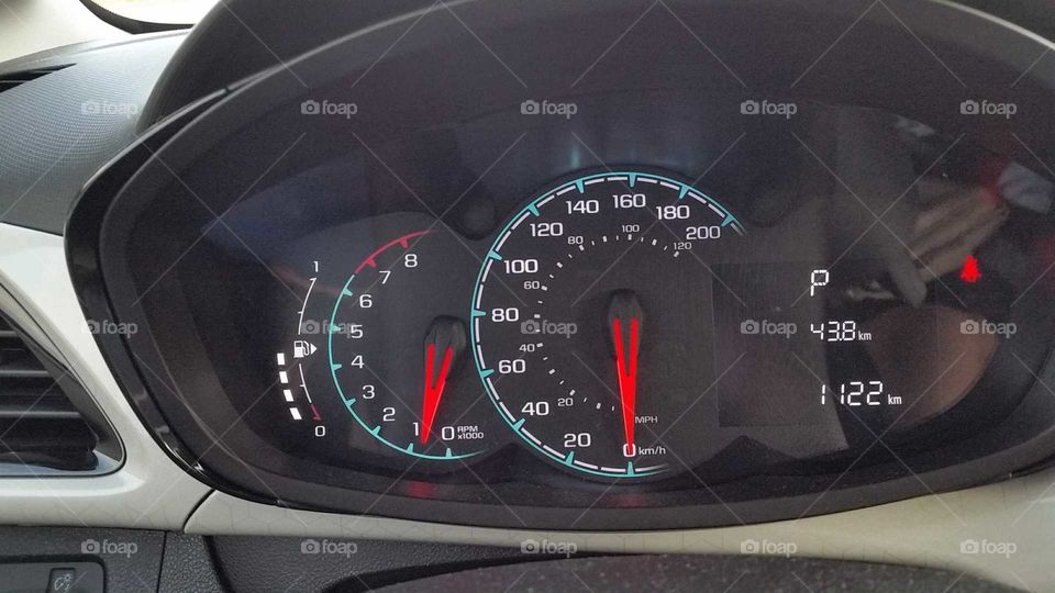 Dashboard Speedometer Odometer