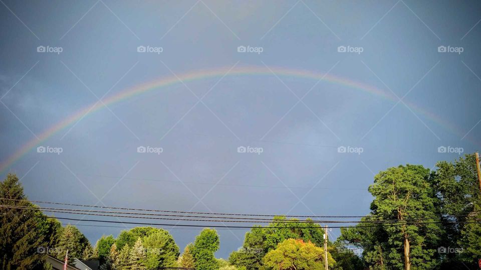 Sky of mixed emotions