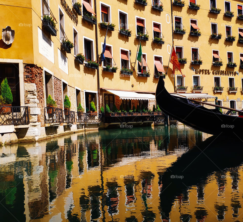 Canal, Travel, Gondola, Water, Architecture