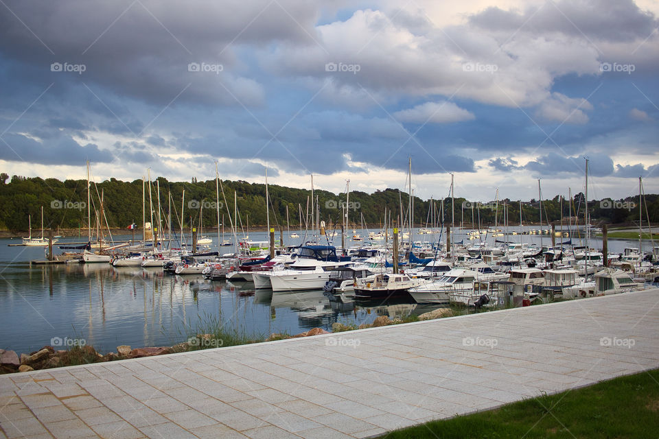 boats in marina