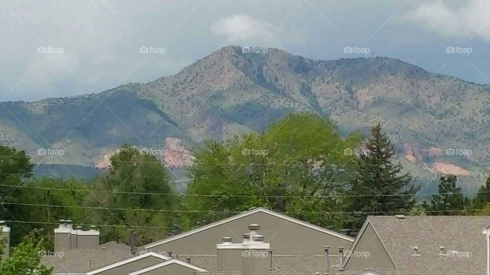 Red Rock State Park in the Distance