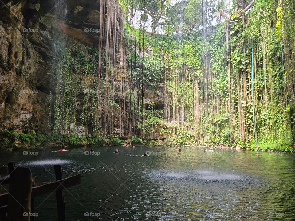 Cenote in Mexico