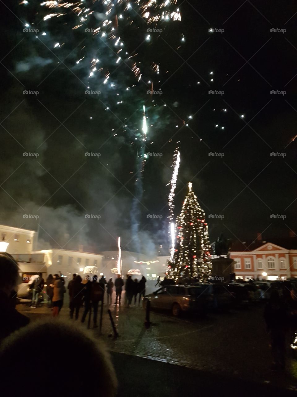 Flame, Festival, Fireworks, Christmas, Smoke