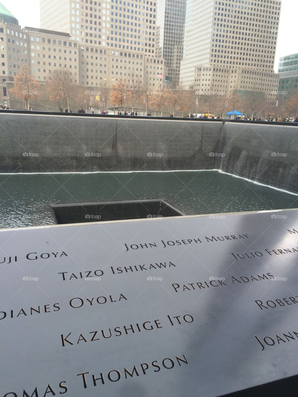 Remember Those Who Fell . 9/11 memorial in NYC 