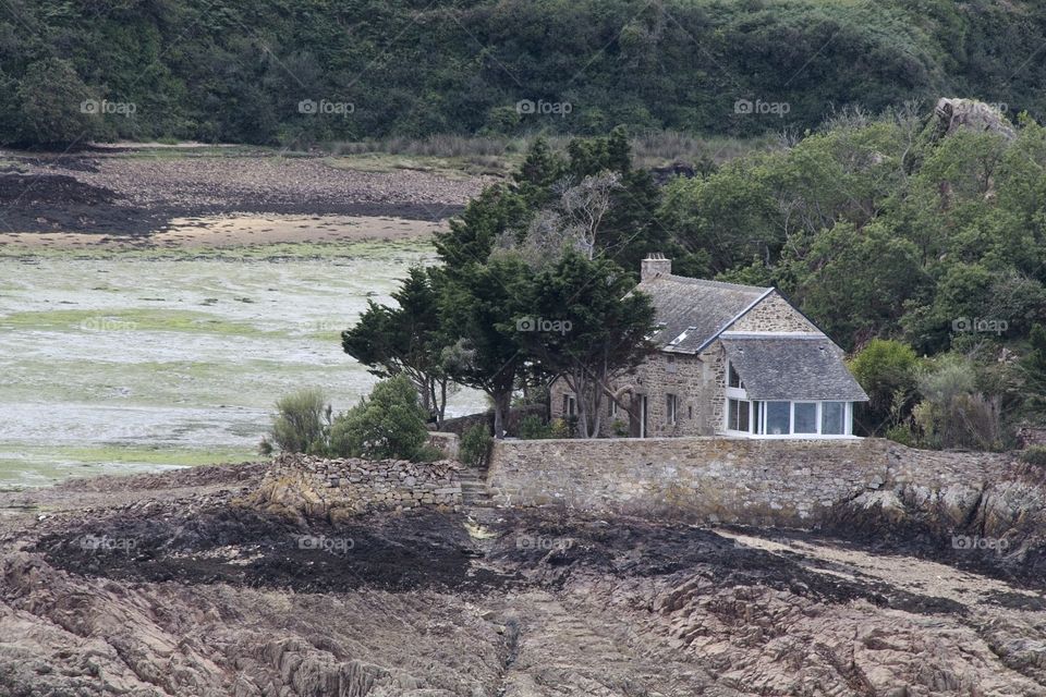 old house in the countryside