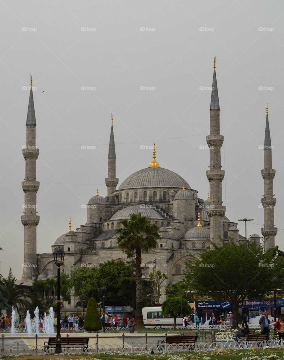 The blue mosque in Istanbul