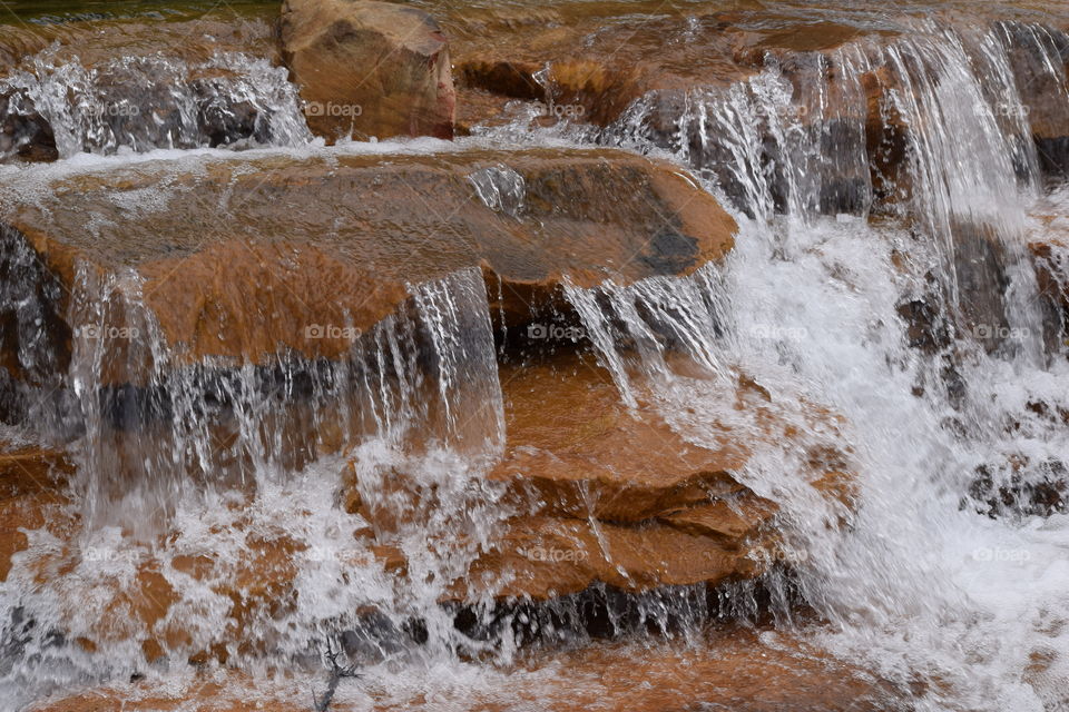 Close-up of flowing water