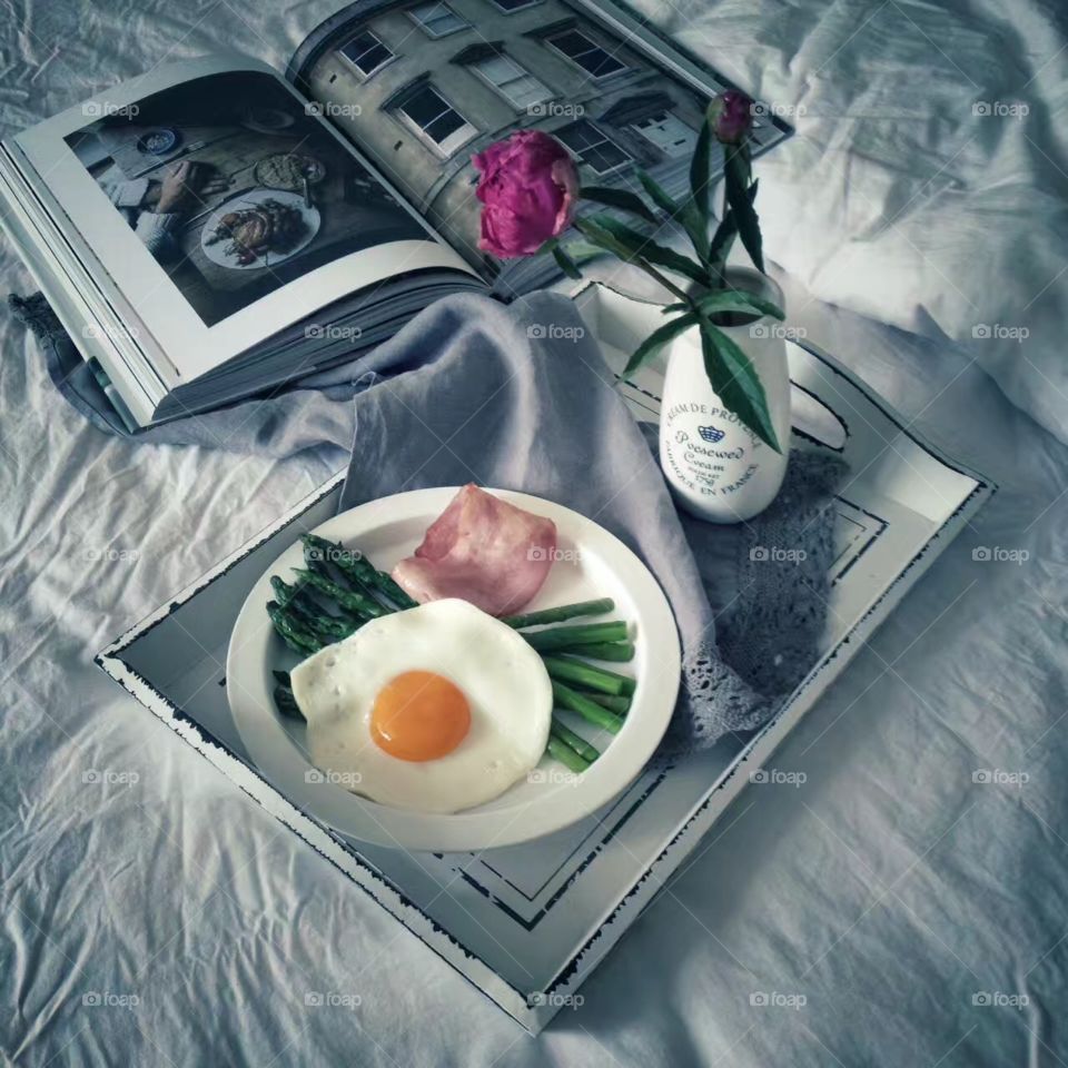 Breakfast in bed