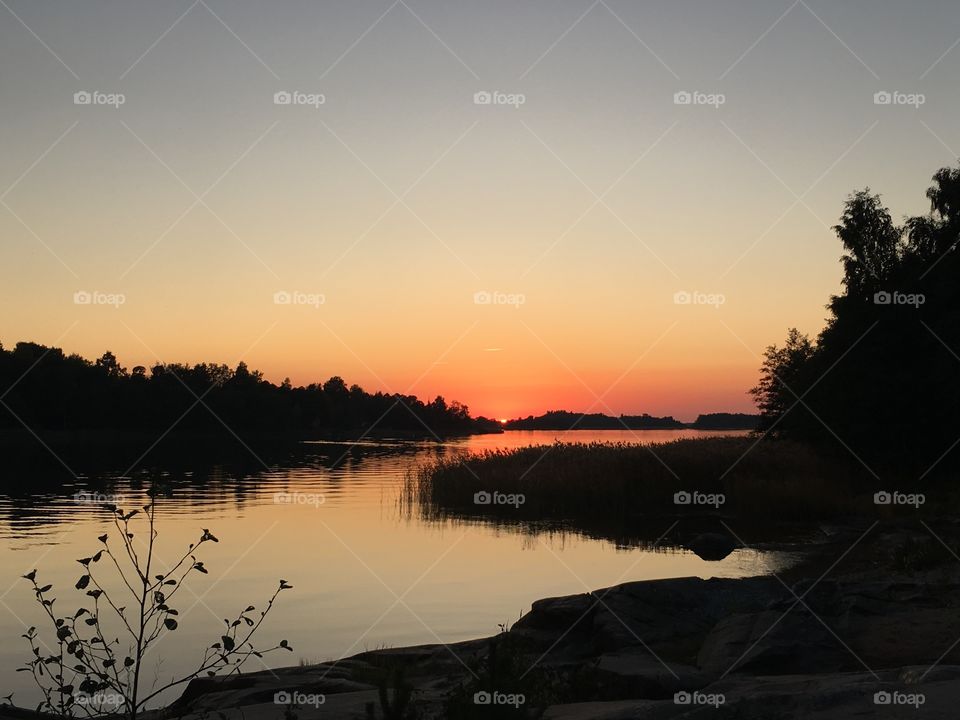 Sunset, Rauma, Finland 