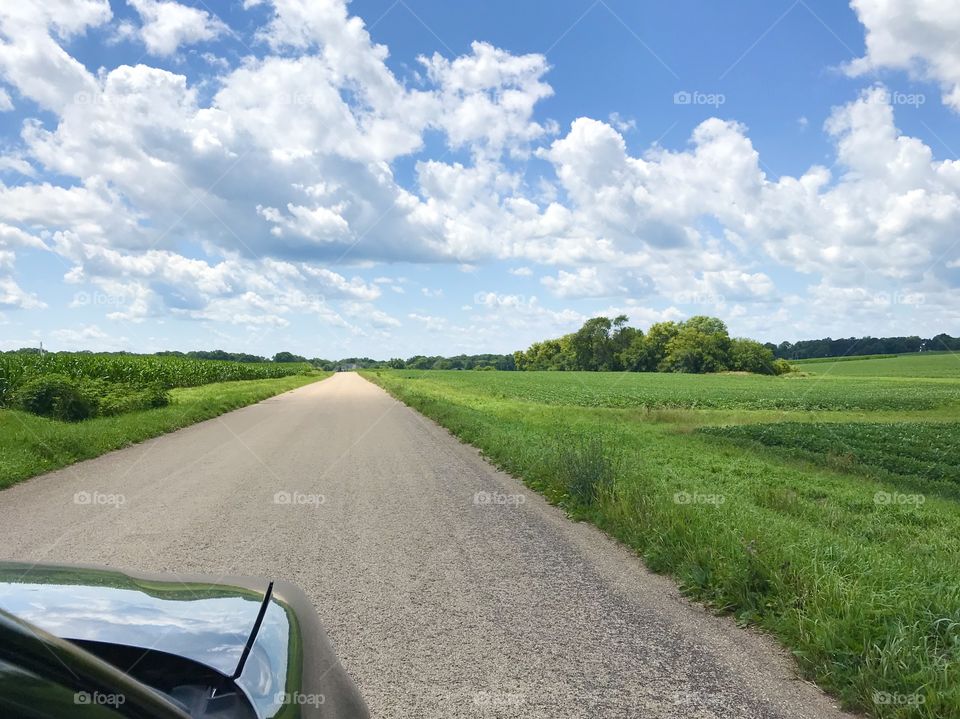 I lost the way into the middle of nowhere. It’s not scary, it’s such a nice scene though.