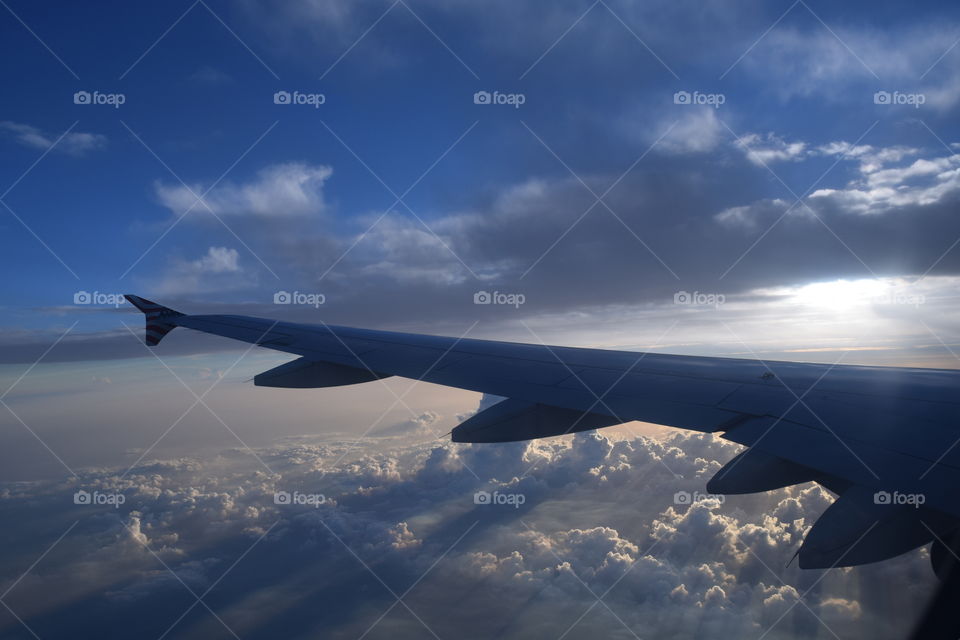Airplane, No Person, Sky, Aircraft, Travel