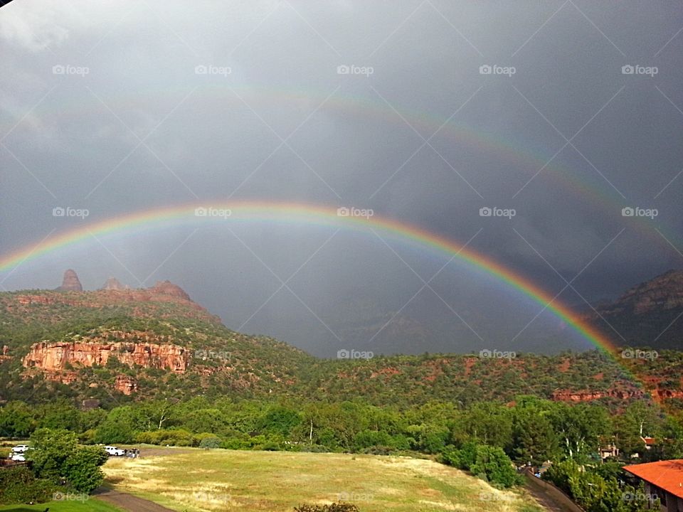 Sedona rainbow.