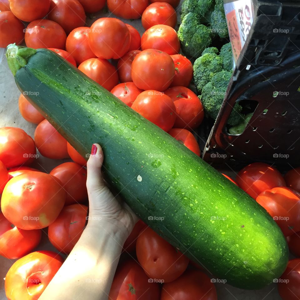 Cucumber, Vegetable, Food, Market, Grow