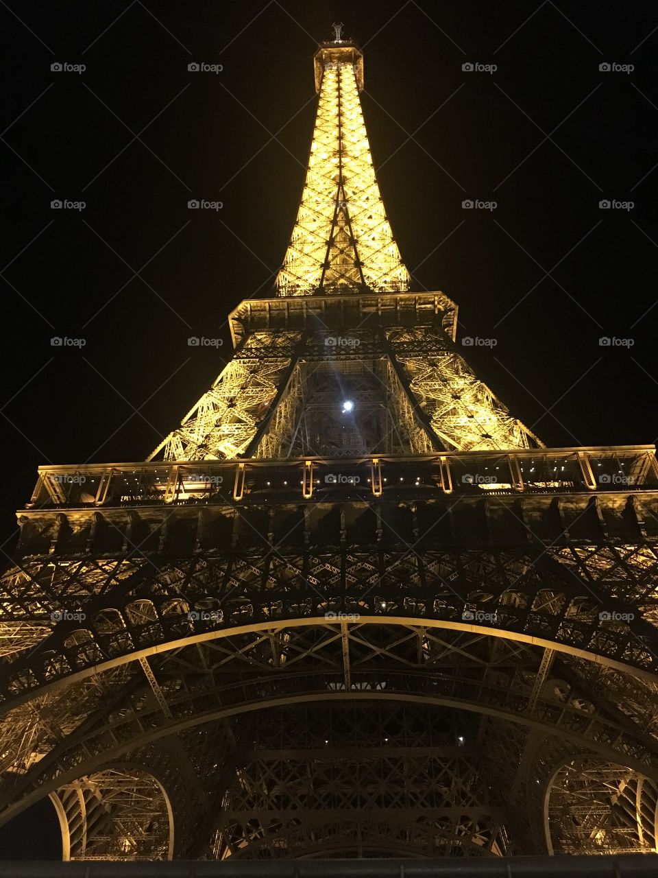 Eiffel Tower at night