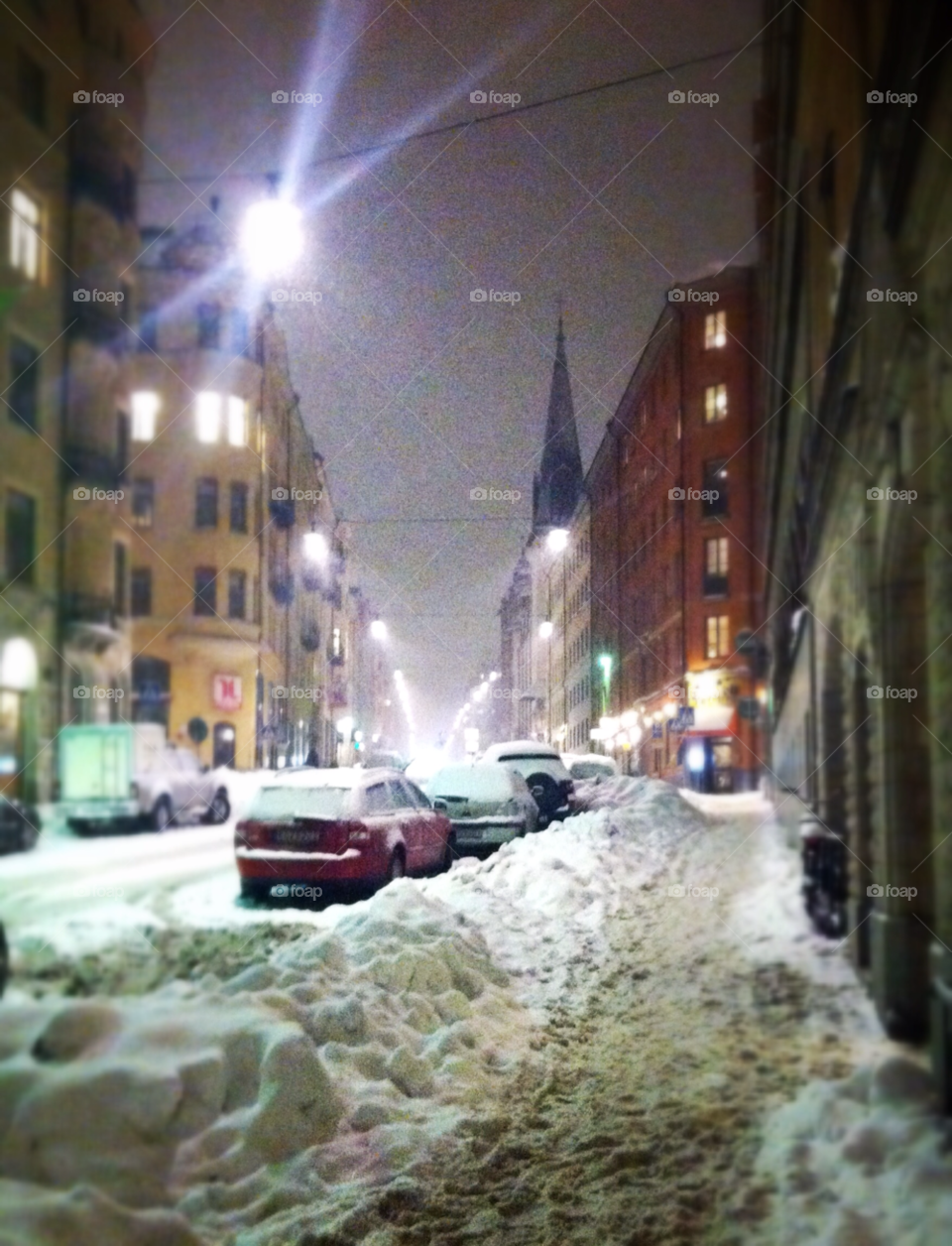 Snow in The city