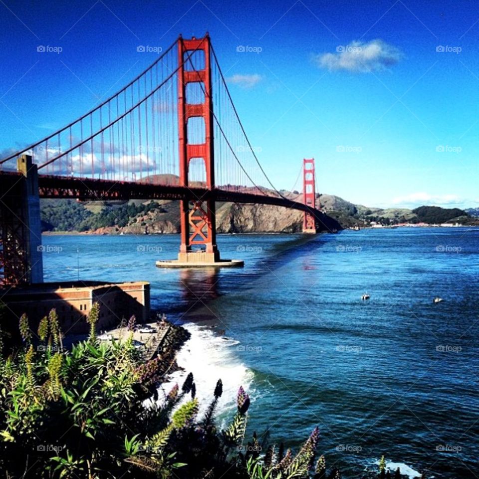 Golden Gate Bridge. Golden Gate Bridge, San Francisco 