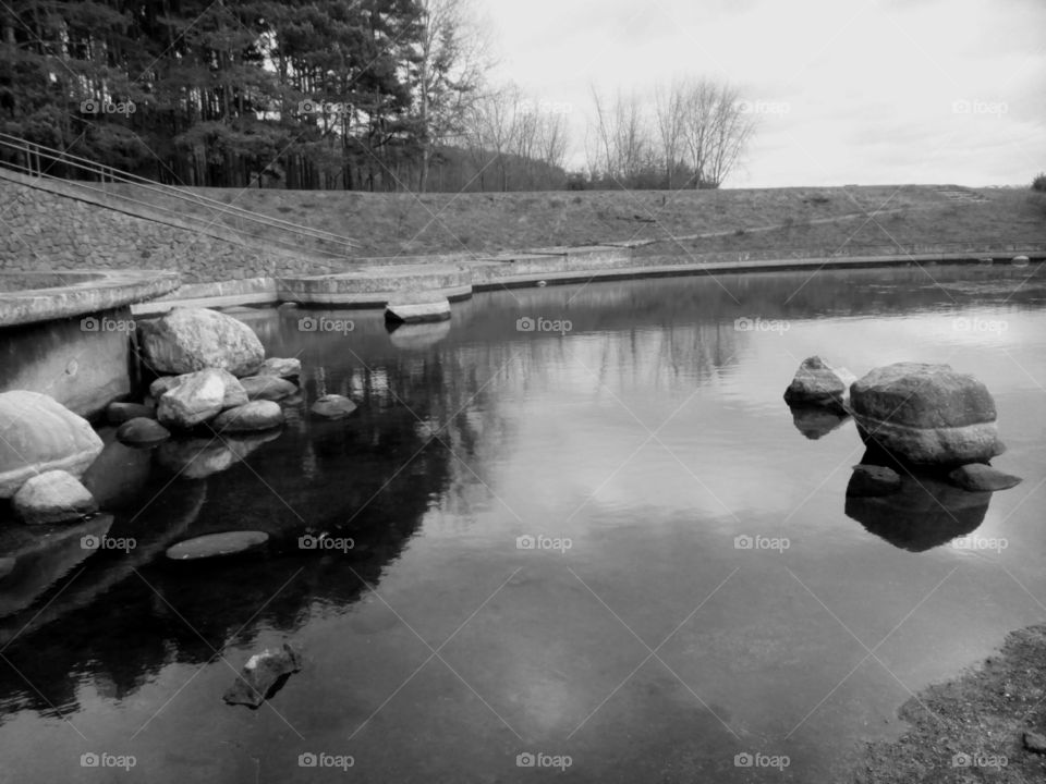 People, River, Water, Lake, Reflection