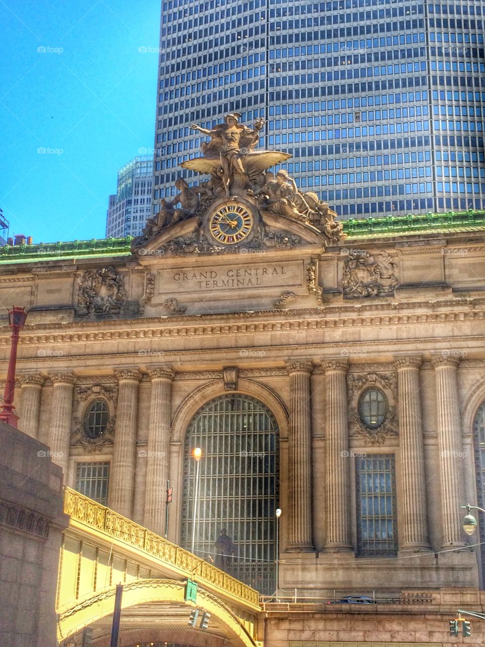 Grand Central Station terminal building in New York City