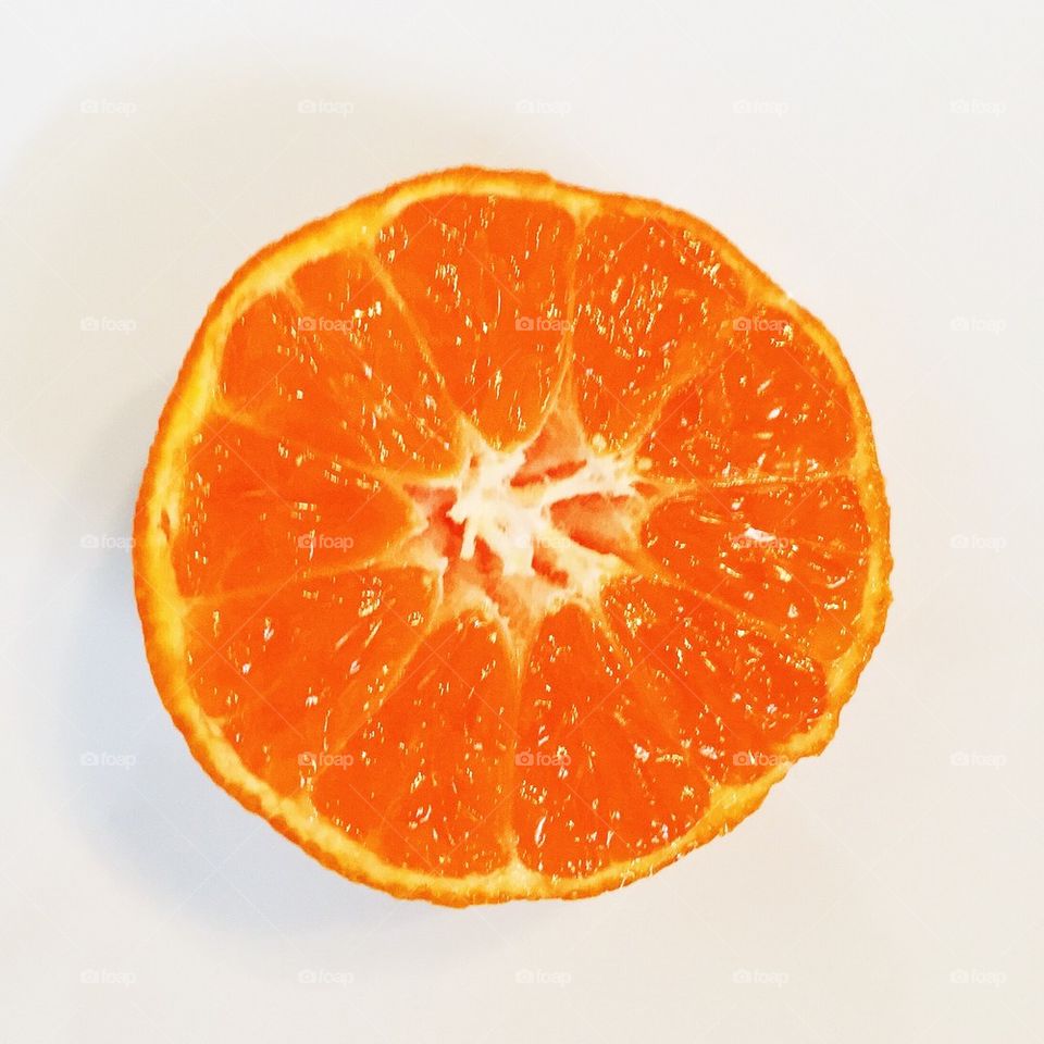 Sliced Orange Fruit 