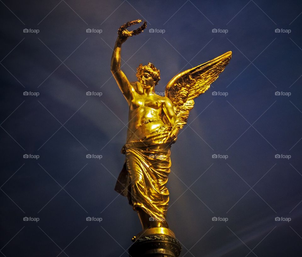 Gold Statue 