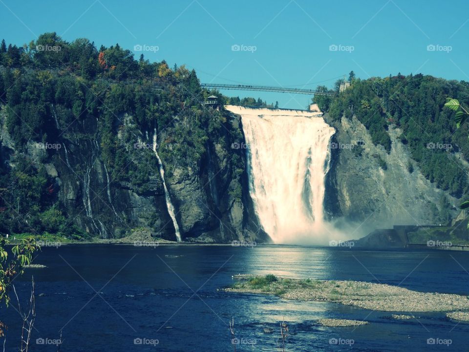 Waterfall.. Quebec