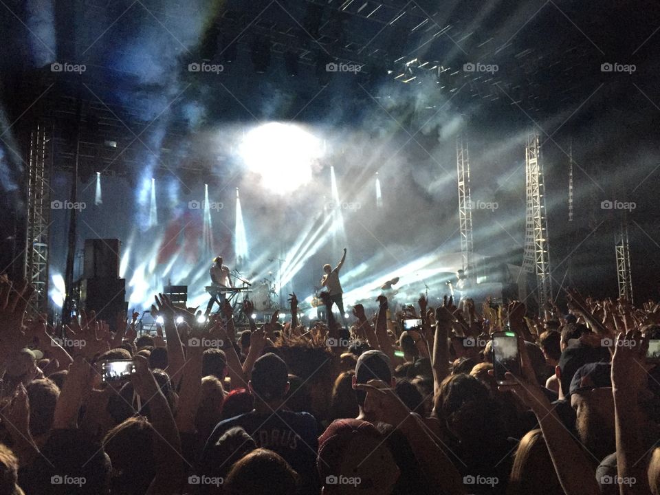 AWOL. Taken during AWOLNATION's performance at Edgefest 2015 inTexas