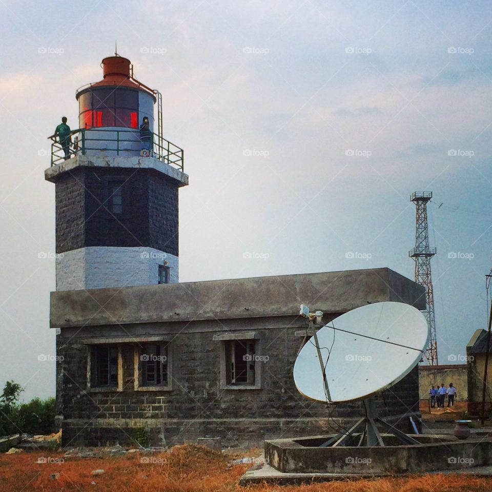 Lighthouse in India. Vengurla lighthouse