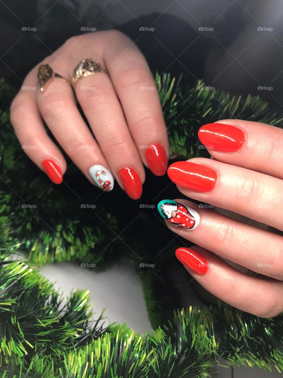 manicure happy new years 