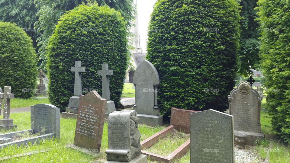 English cemetery
100 + years old graves
Some people think graveyard and cemetery mean the same, but, if we want to be a little nitpicky, we should say that graveyard is a type of cemetery, but a cemetery is usually not a graveyard. To understand the difference, we need a little bit of history.
From about the 7th century, the process of burial was firmly in the hands of the Church (meaning the organization), and burying the dead was only allowed on the lands near a church (now referring to the building), the so-called churchyard. The part of the churchyard used for burial is called graveyard, an example of which you can see in the picture.
As the population of Europe started to grow, the capacity of graveyards was no longer sufficient (the population of modern Europe is almost 40 times higher than it was in the 7th century). By the end of the 18th century, the unsustainability of church burials became apparent, and completely new places, independent of graveyards, were devised—and these were called cemeteries.
The etymology of the two words is also quite intriguing. The origin of "graveyard" is rather obvious; it is a yard filled with graves. However, you might be surprised to hear that "grave" comes from Proto-Germanic *graban, meaning "to dig", and is unrelated to "gravel".
Of course, the word "cemetery" did not appear out of the blue when graveyards started to burst at the seams. It comes from Old French cimetiere, which meant, well, graveyard. Nevertheless, the French word originally comes from Greek koimeterion, meaning "a sleeping place". Isn't that poetic?