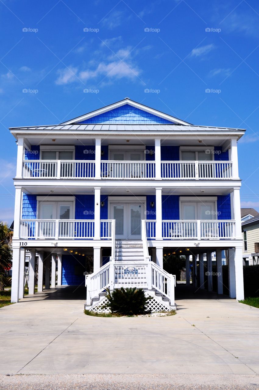 Luxury beach home. 