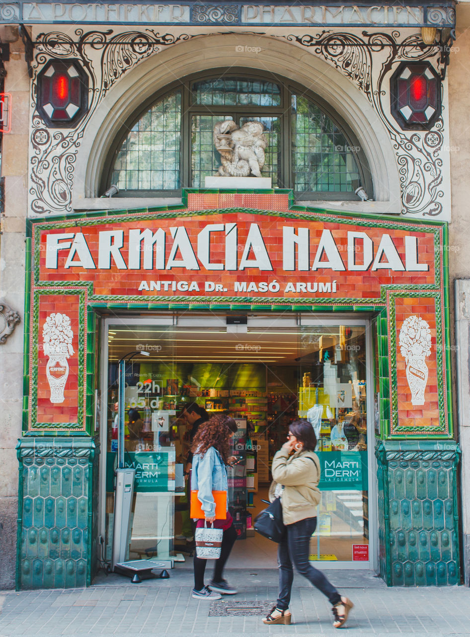 Spain. Street scene