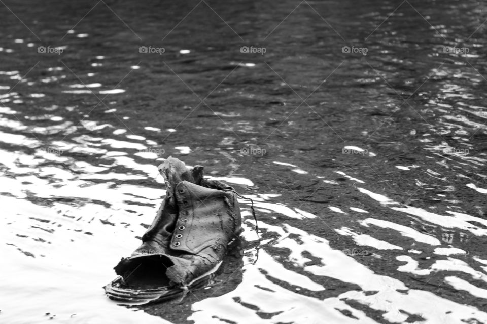 Boot found in the river