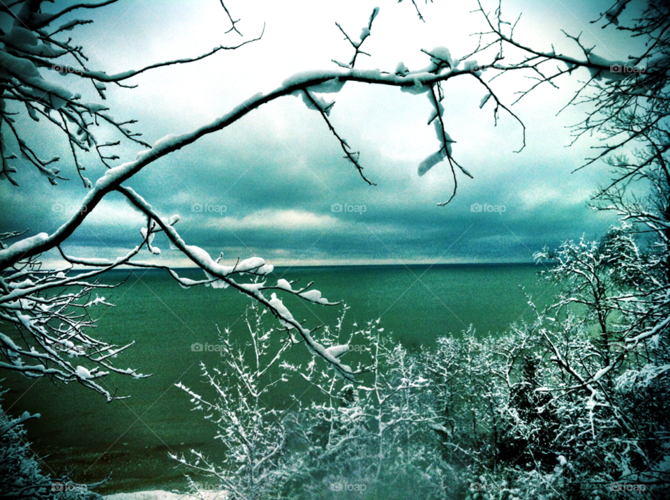 lake michigan winter storm cudahy wi by doug414