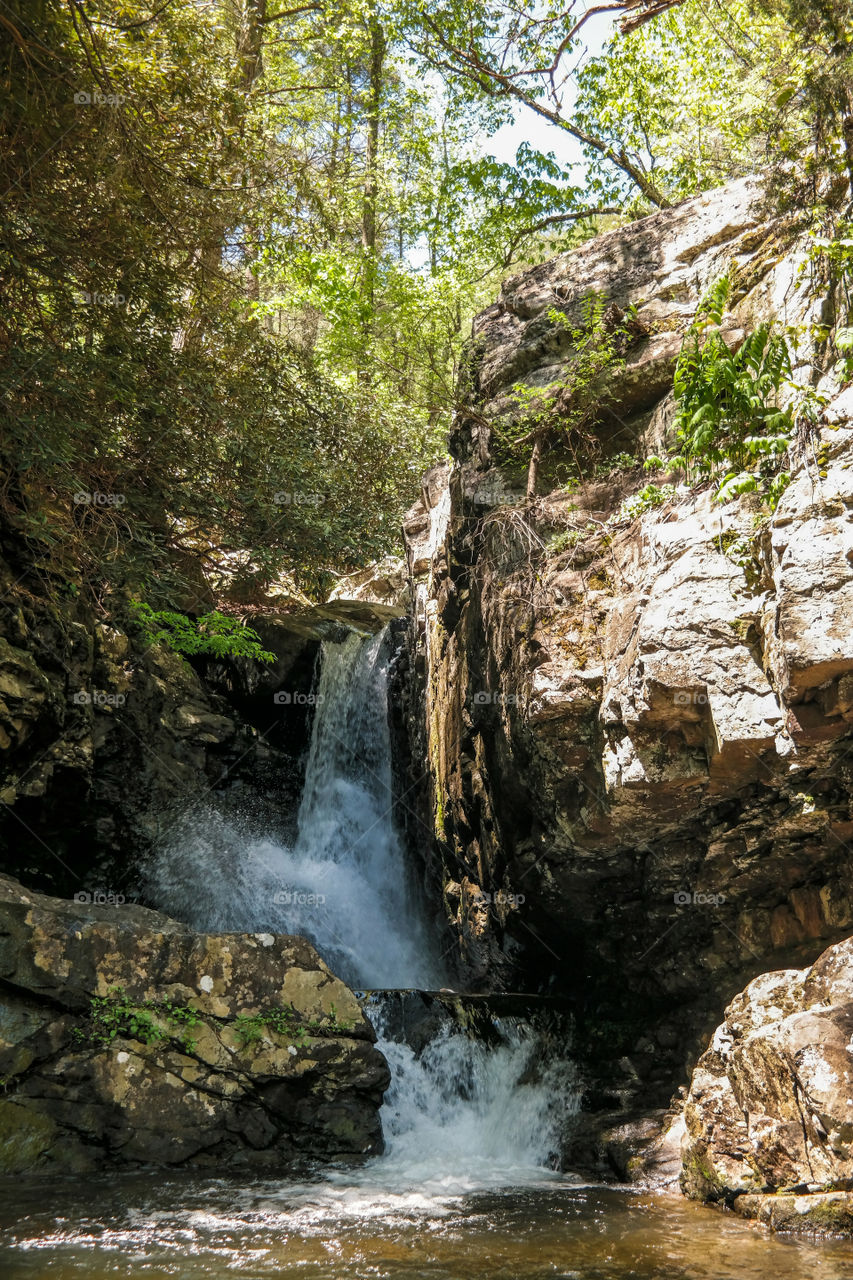Secret waterfall