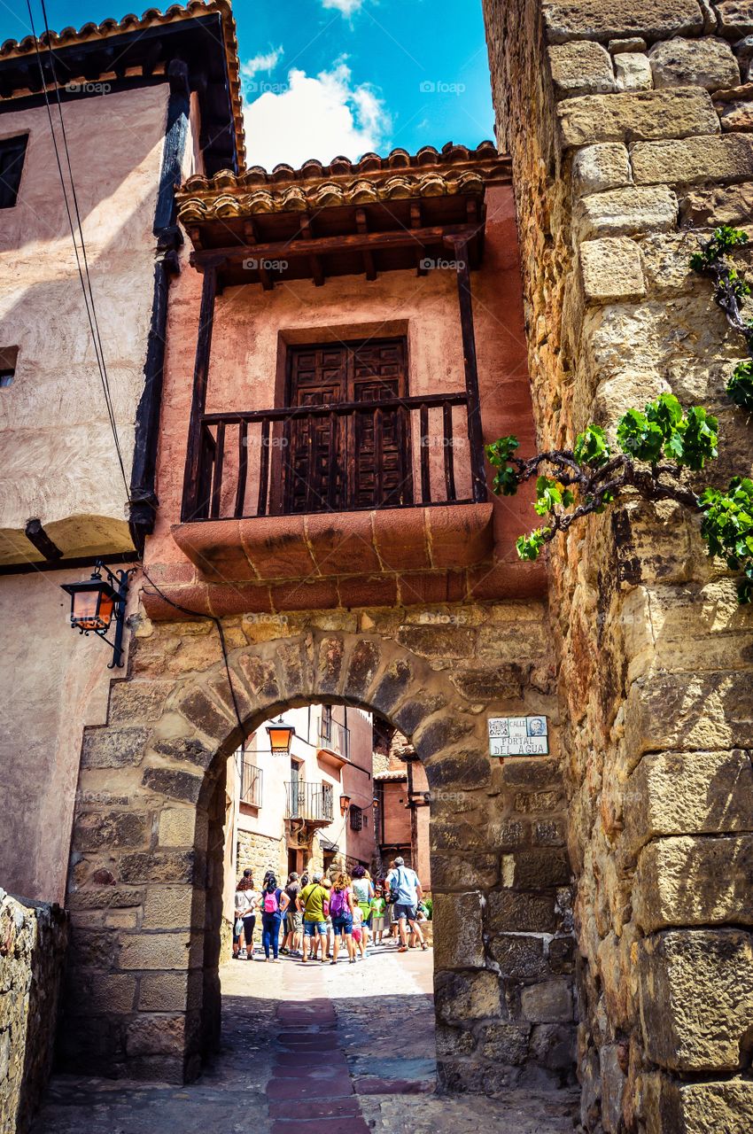 Portal del Agua (Albarracin - Spain)