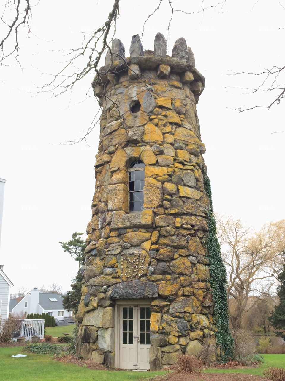 Round tower,Brewster,cape,Cape Cod,stones 