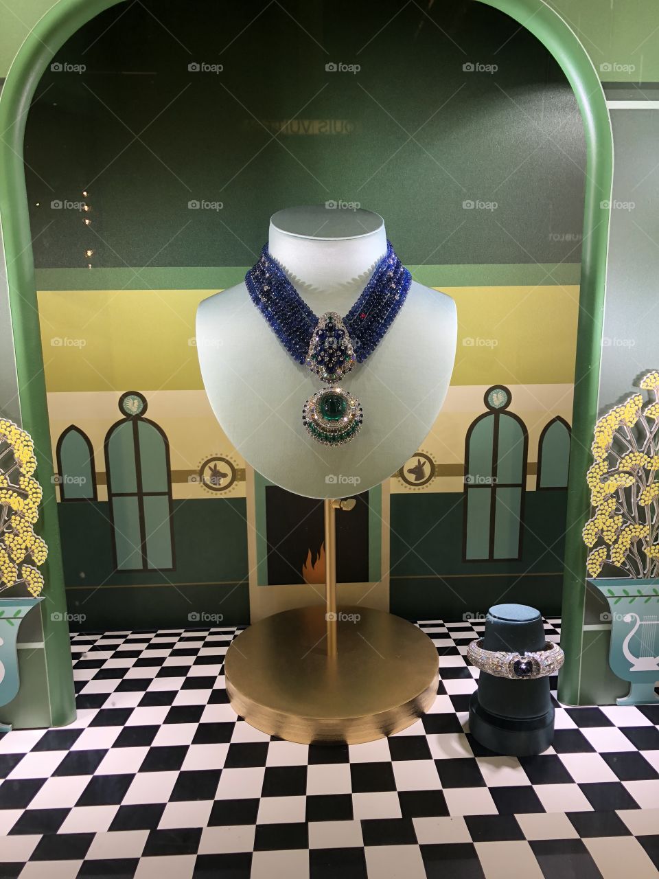 Luxury NYC Jewelry Display 