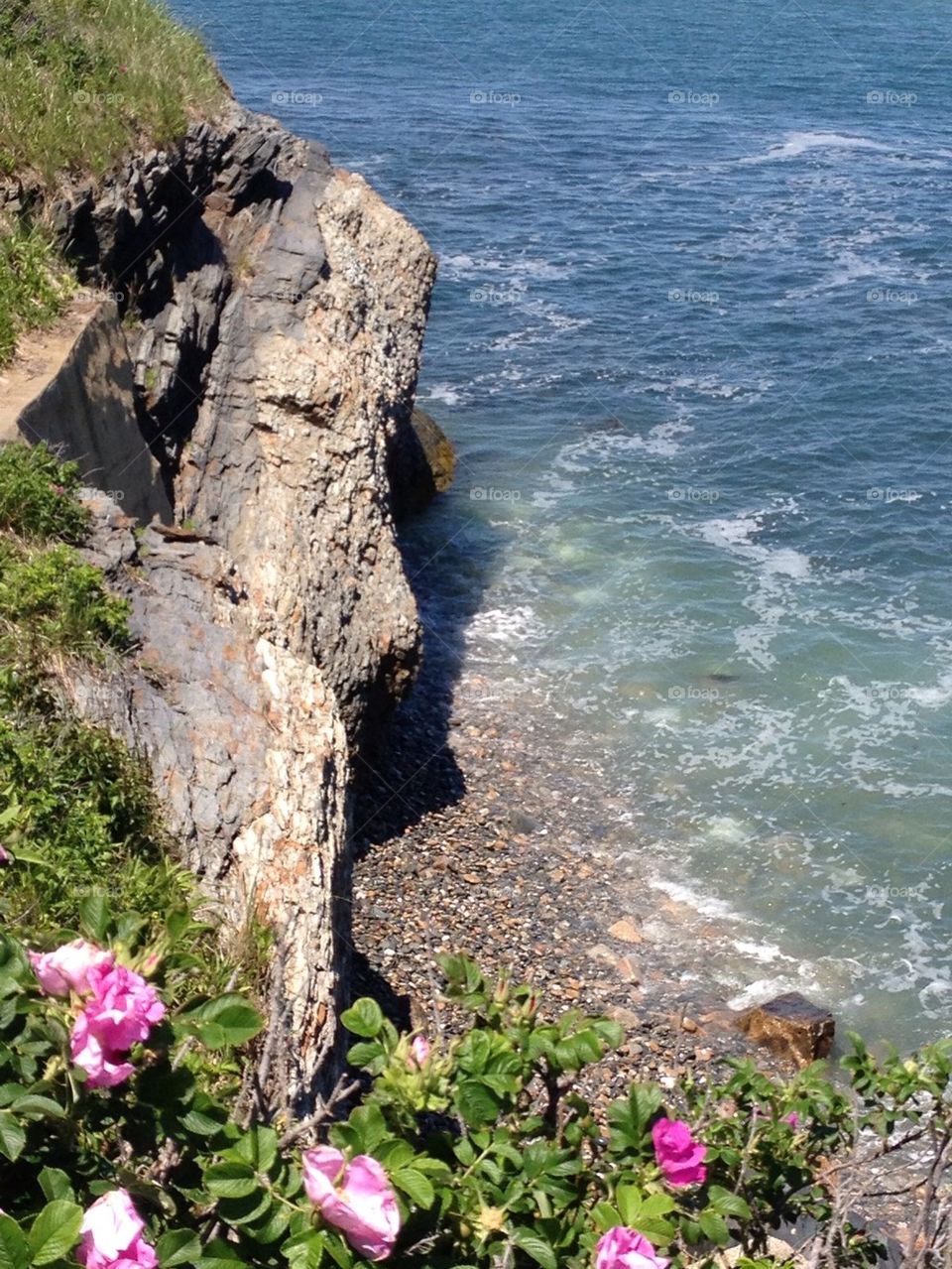 Cliff near the sea