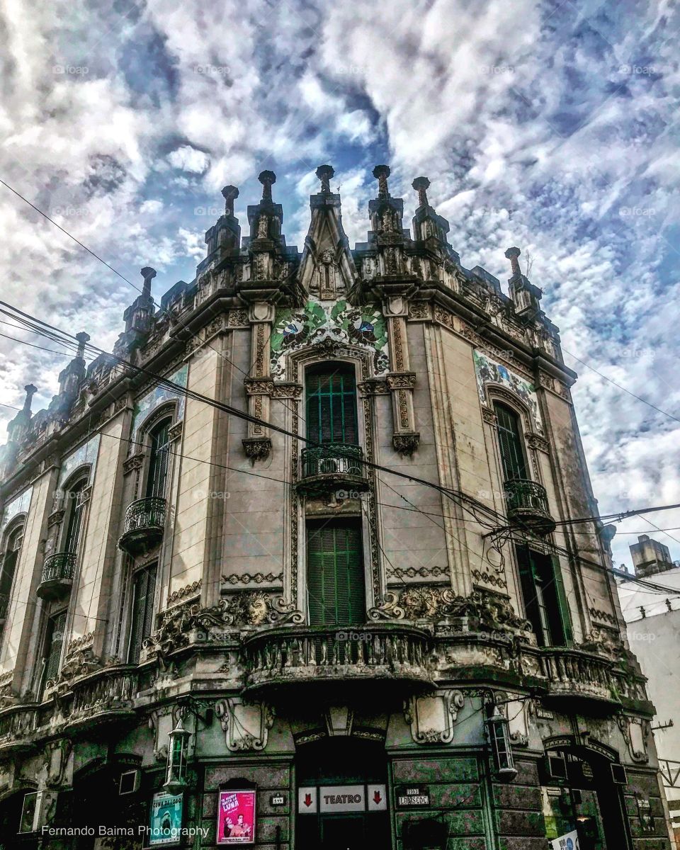 El casco histórico de la ciudad de Rosario sigue siendo muy atractivo para fotografiar 